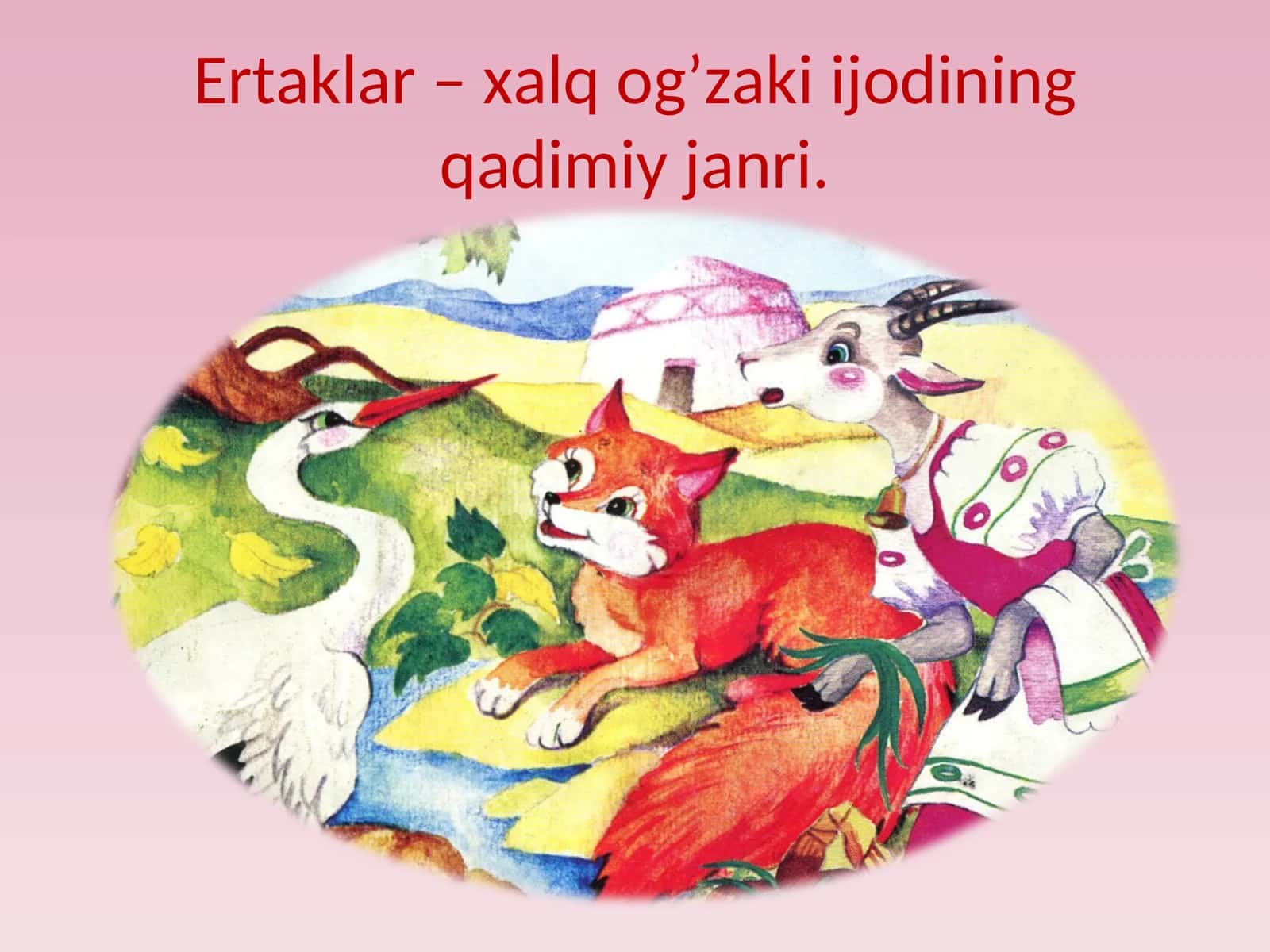 Ertaklar – Xalq og’zaki ijodining qadimiy janri 1