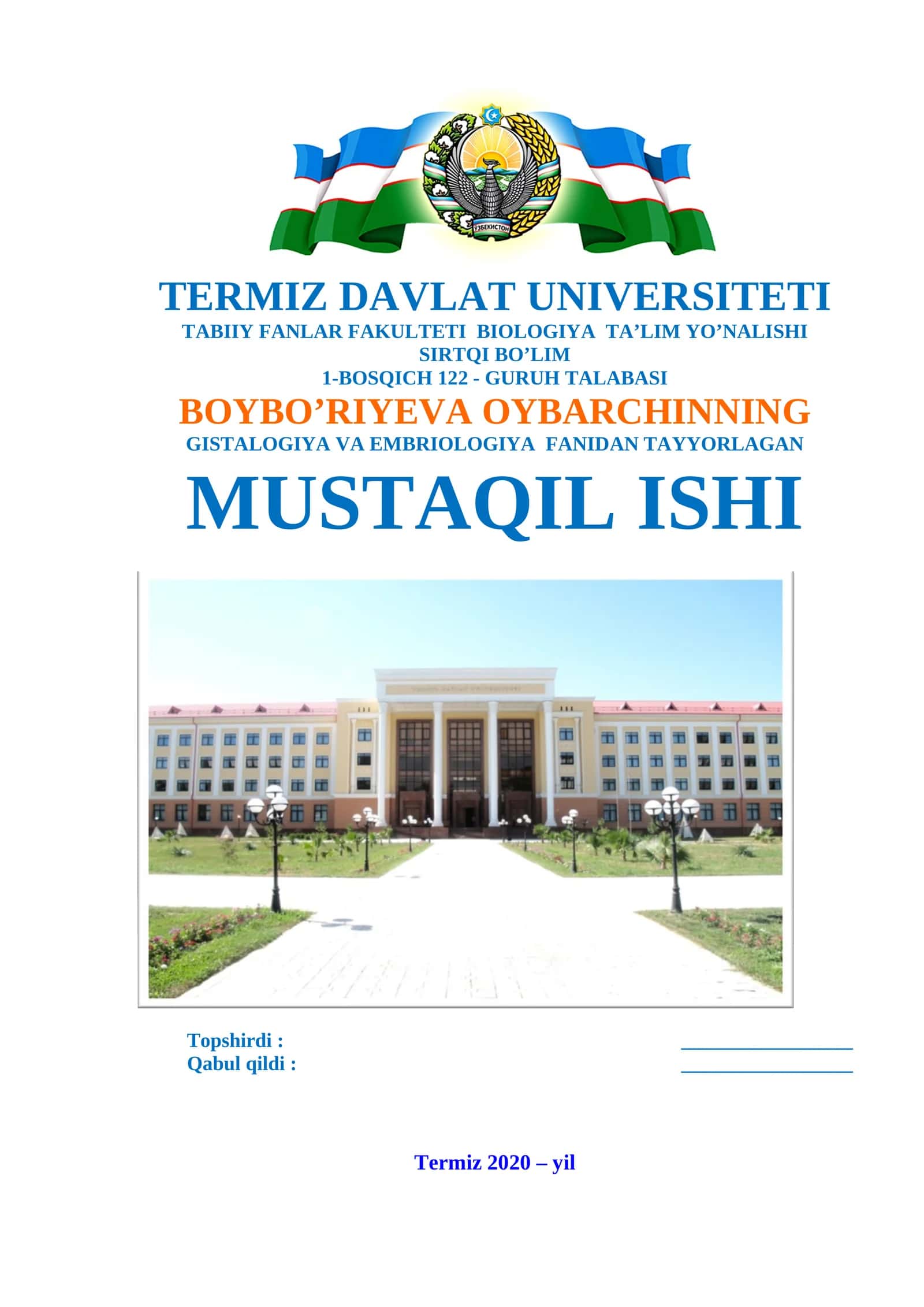 Muskul Toqimasi Tuzilishi Xilma Xilligi va Rigeneratsi 1
