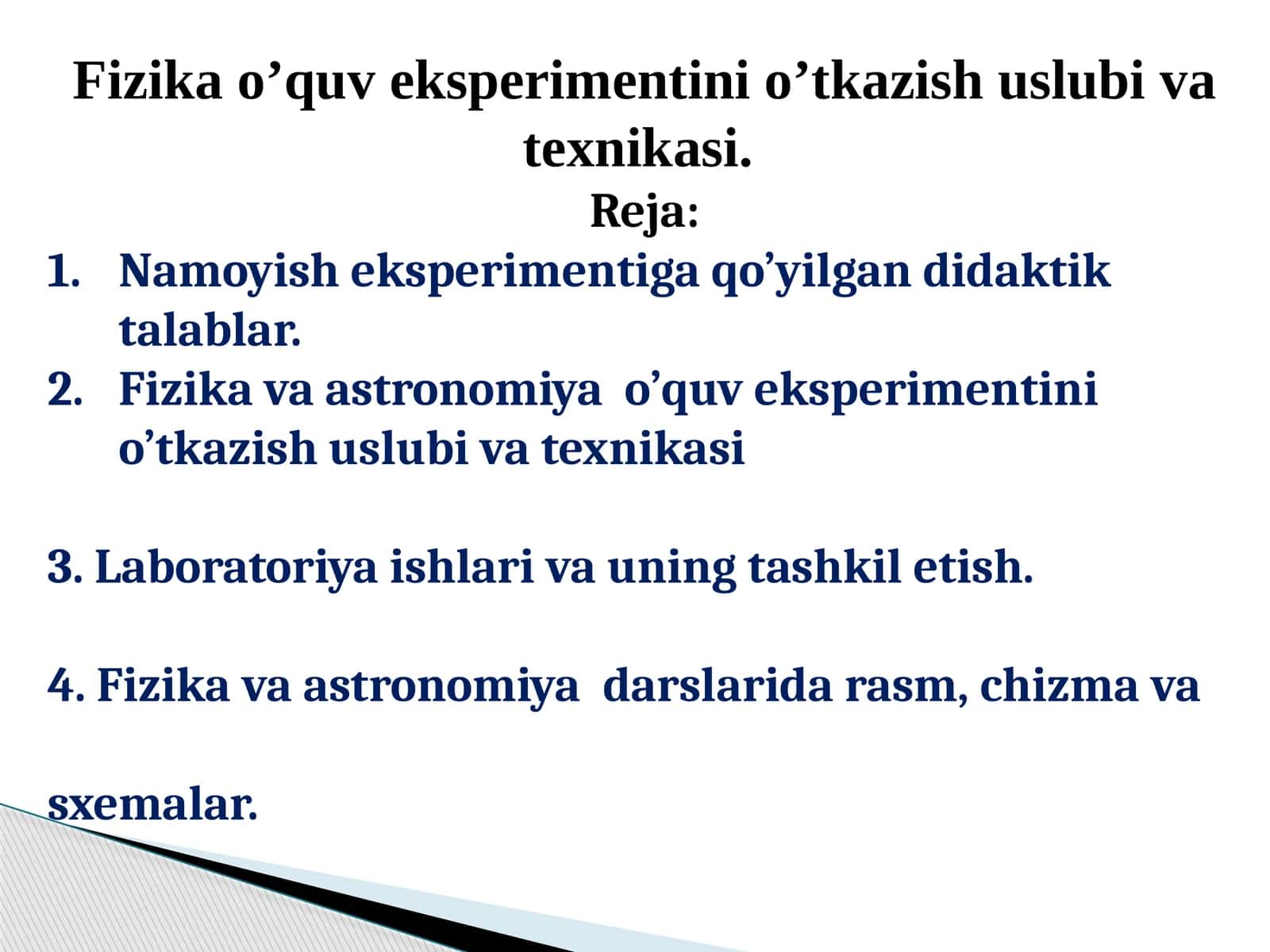 Fizikavaastronomiyao’quveksperimentinio’tkazishuslubivatexnikasi 1