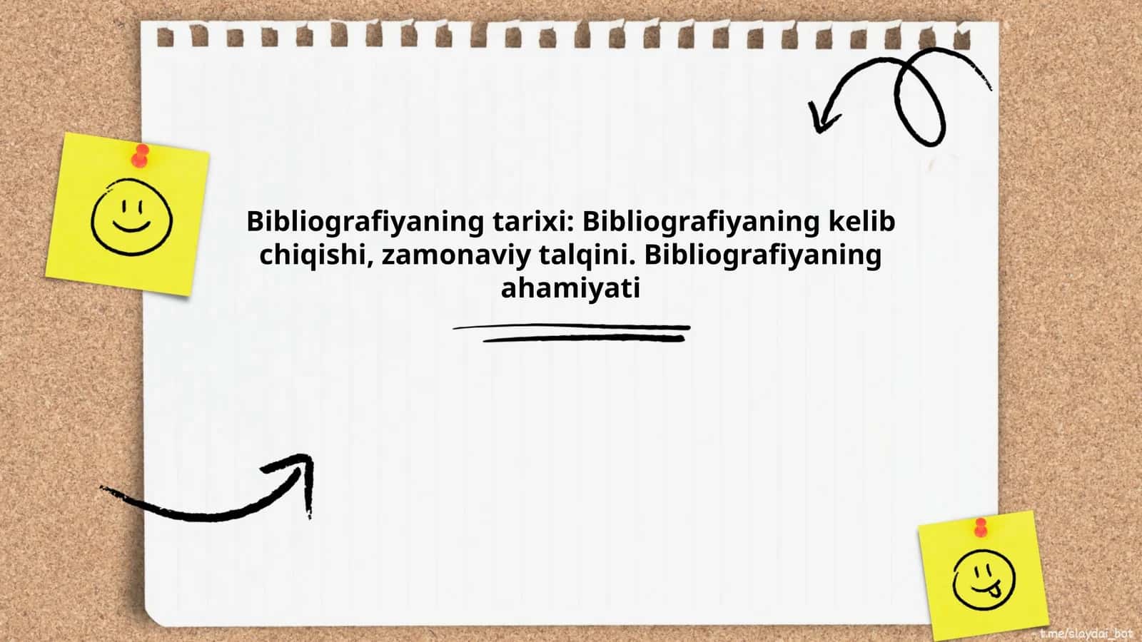 Bibliografiyaning tarixi 1