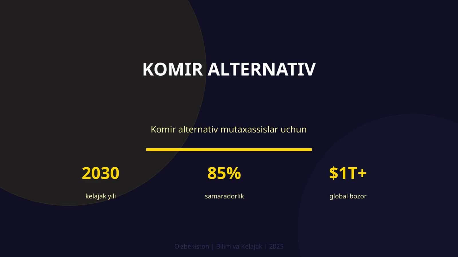 Komir alternativ 1