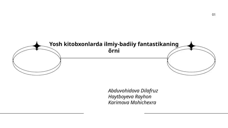 Yosh kitobxonlarda ilmiy-badiiy fantastikaning õrni 1
