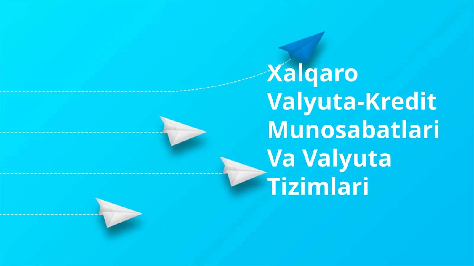Xalqaro Valyuta-Kredit Munosabatlari Va Valyuta Tizimlari 1