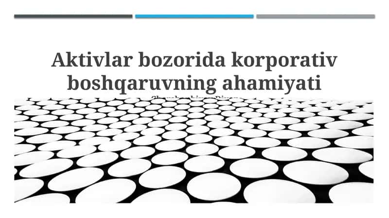 Korporativ boshqaruv 1