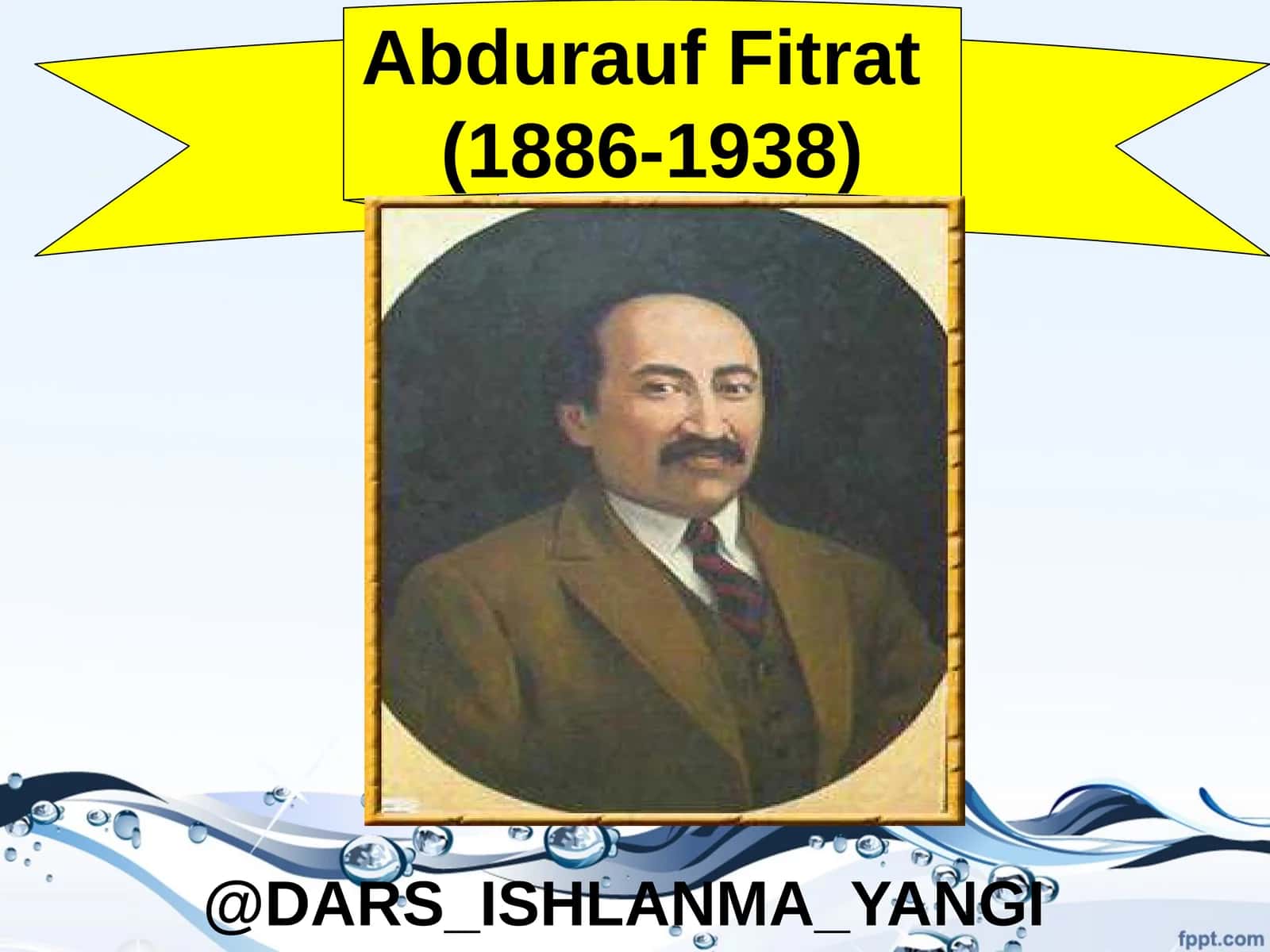 Abdurauf Fitrat hayoti va ijodi 1