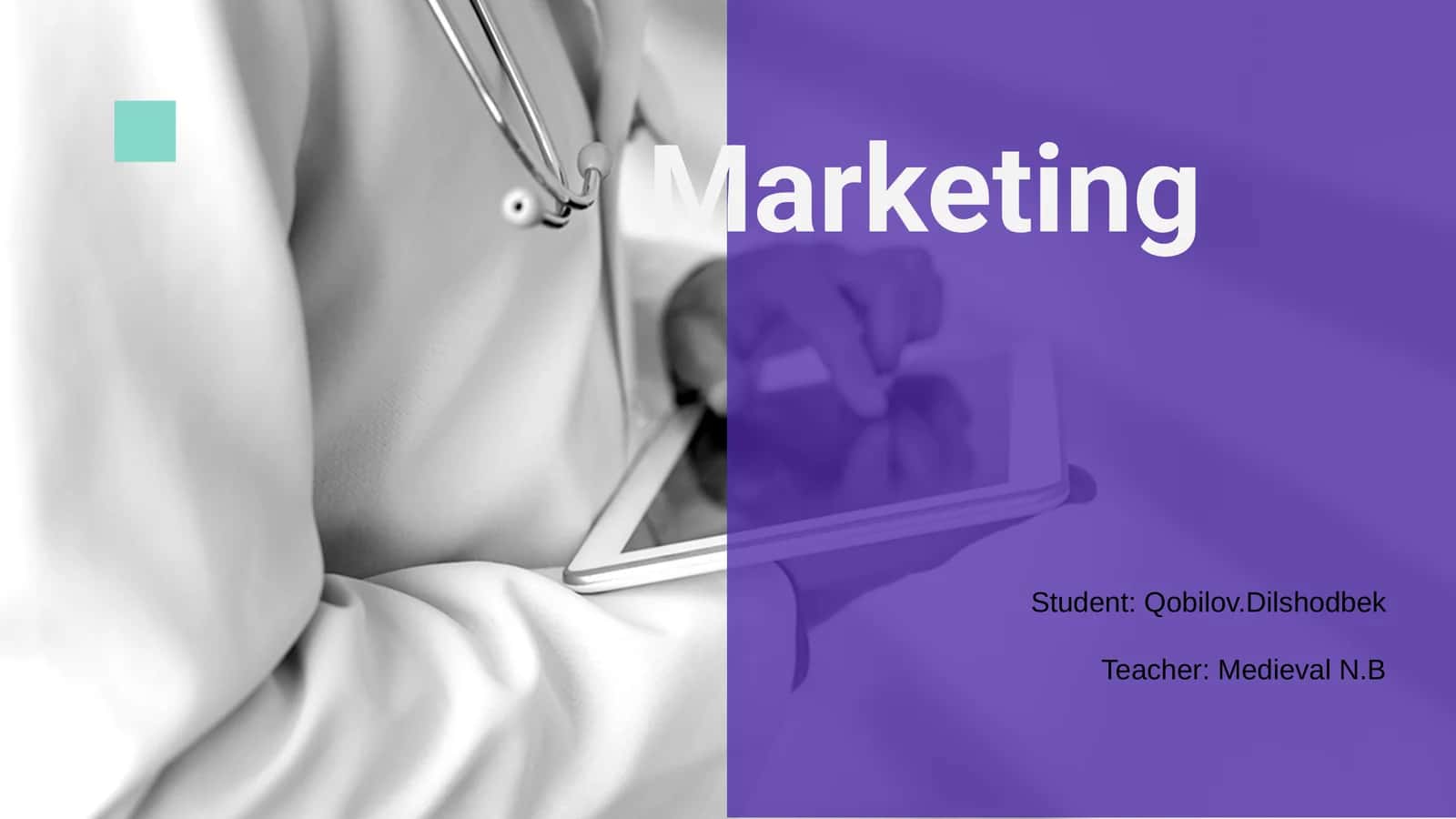 Marketing 1