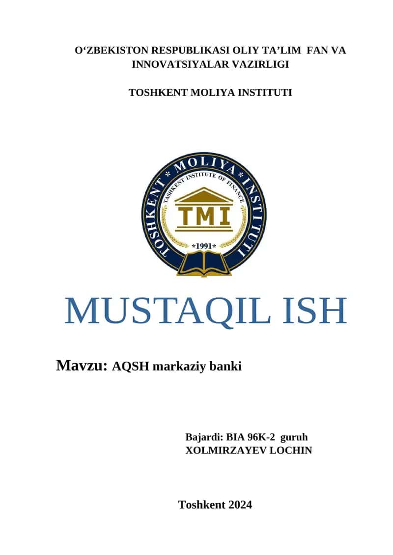 AQSH markaziy banki 1