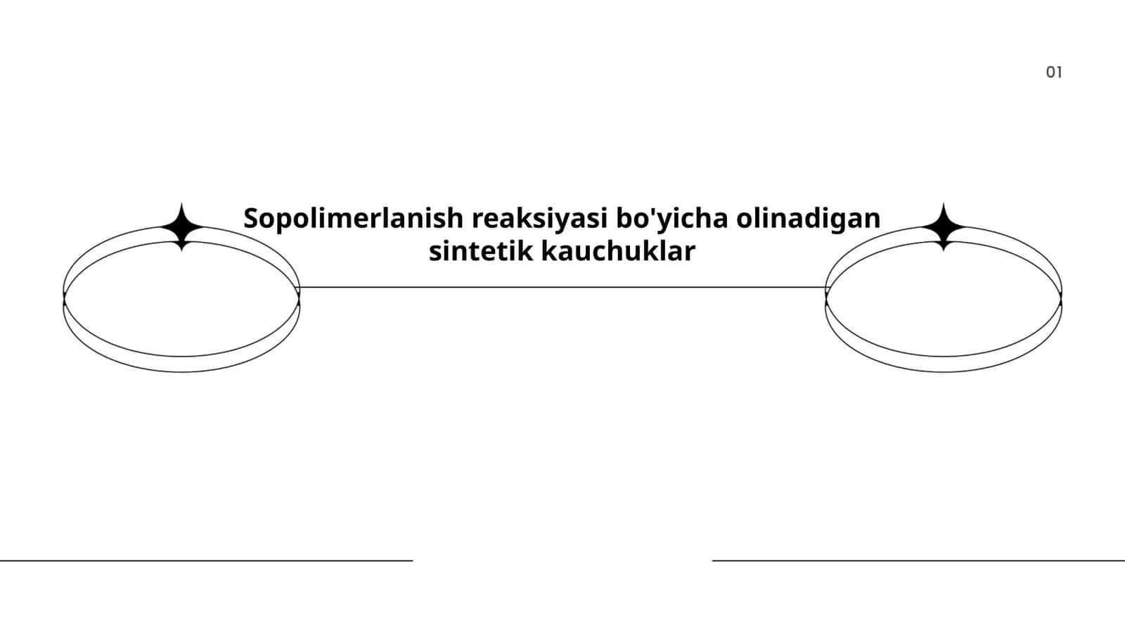 Sopolimerlanish reaksiyasi bo'yicha olinadigan sintetik kauchuklar 1