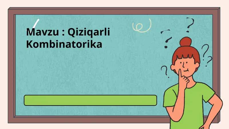 Qiziqarli Kombinatorika 1
