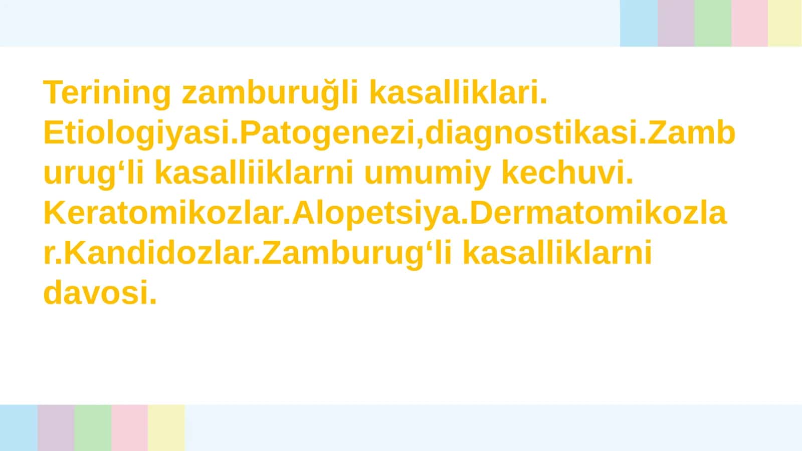 Terining zamburug'li kasalliklari 1