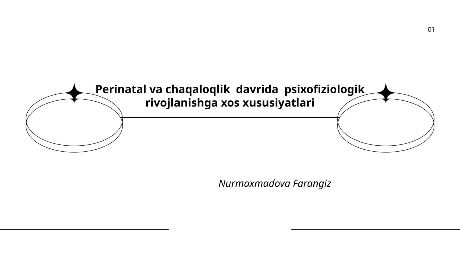 Perinatal va chaqaloqlik davrida psixofiziologik rivojlanishga xos xususiyatlari 1