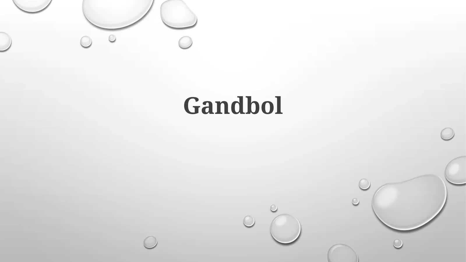 Handbol: Tarix va Asoslar 1