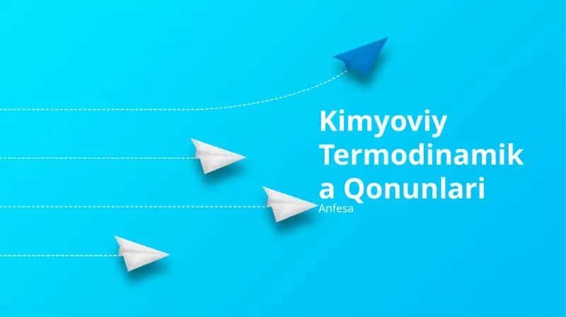 Kimyoviy Termodinamika Qonunlari 1