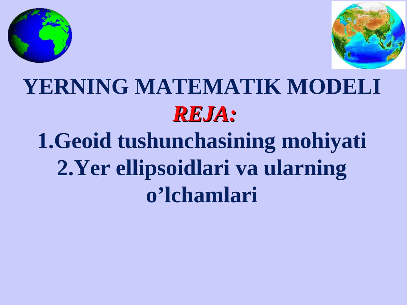 YERNING MATEMATIK MODELI 1
