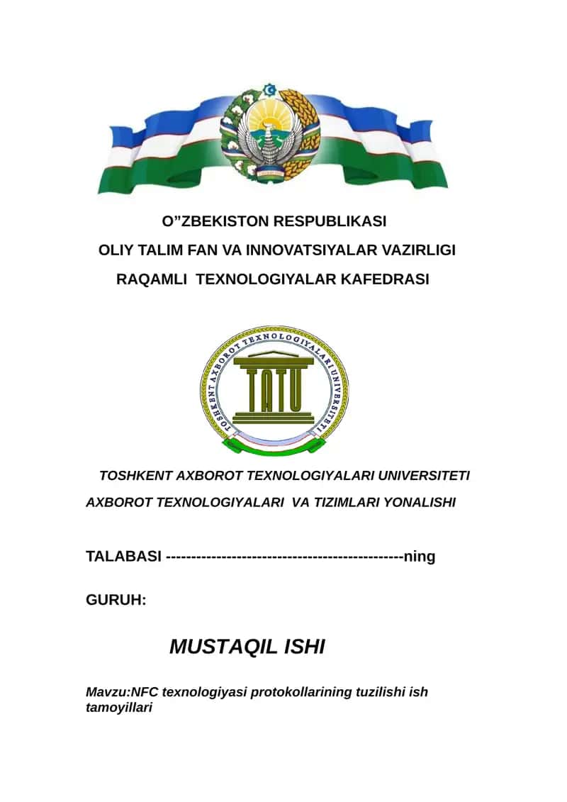NFC texnologiyasi protokollarining tuzilishi ish tamoyillari 1