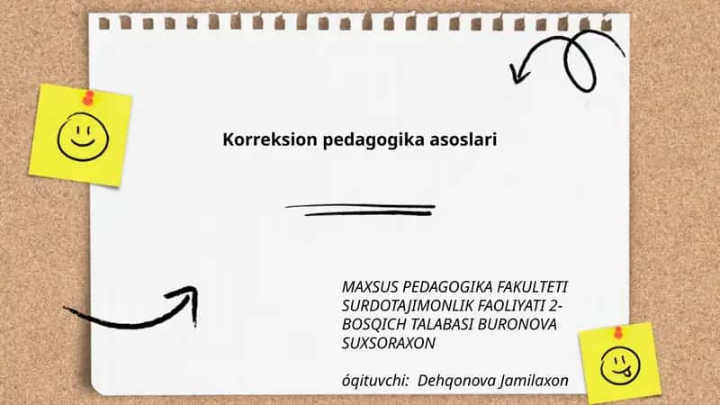 Korreksion pedagogika asoslari 1