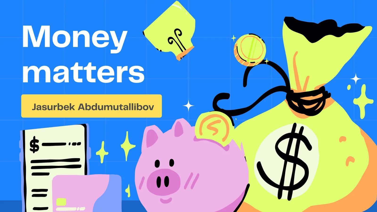 Money matters 1