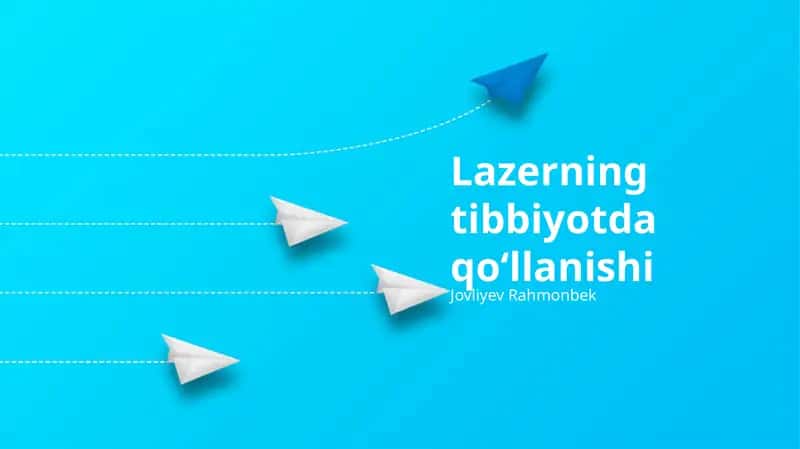 Lazerning tibbiyotda qoʻllanishi 1