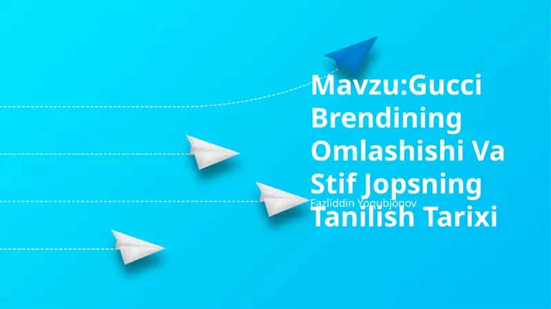 Gucci Brendining Omlashishi Va Stif Jopsning Tanilish Tarixi 1
