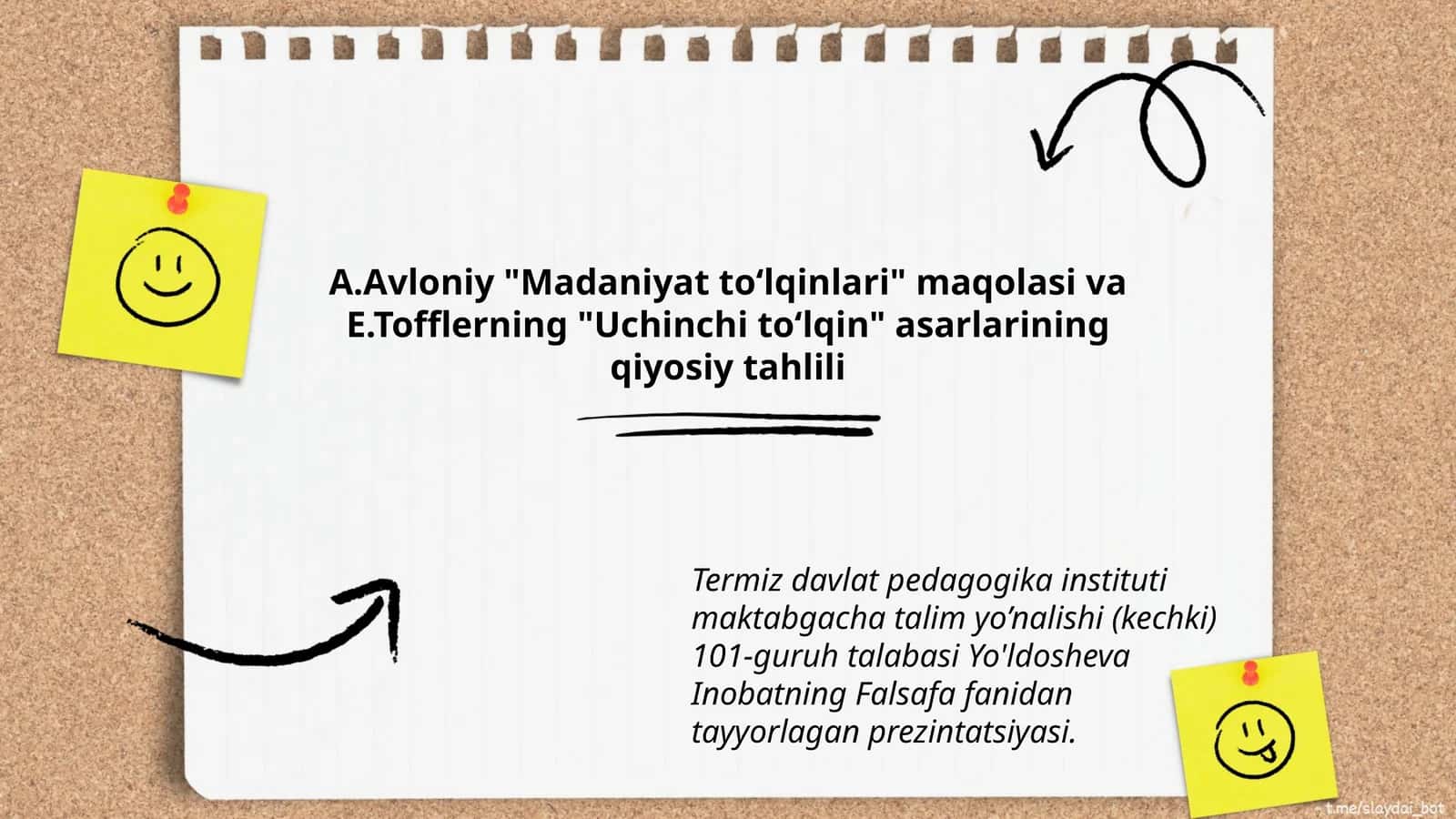 "Madaniyat to‘lqinlari" maqolasi va "Uchinchi to‘lqin" asarlarining qiyosiy tahlili 1