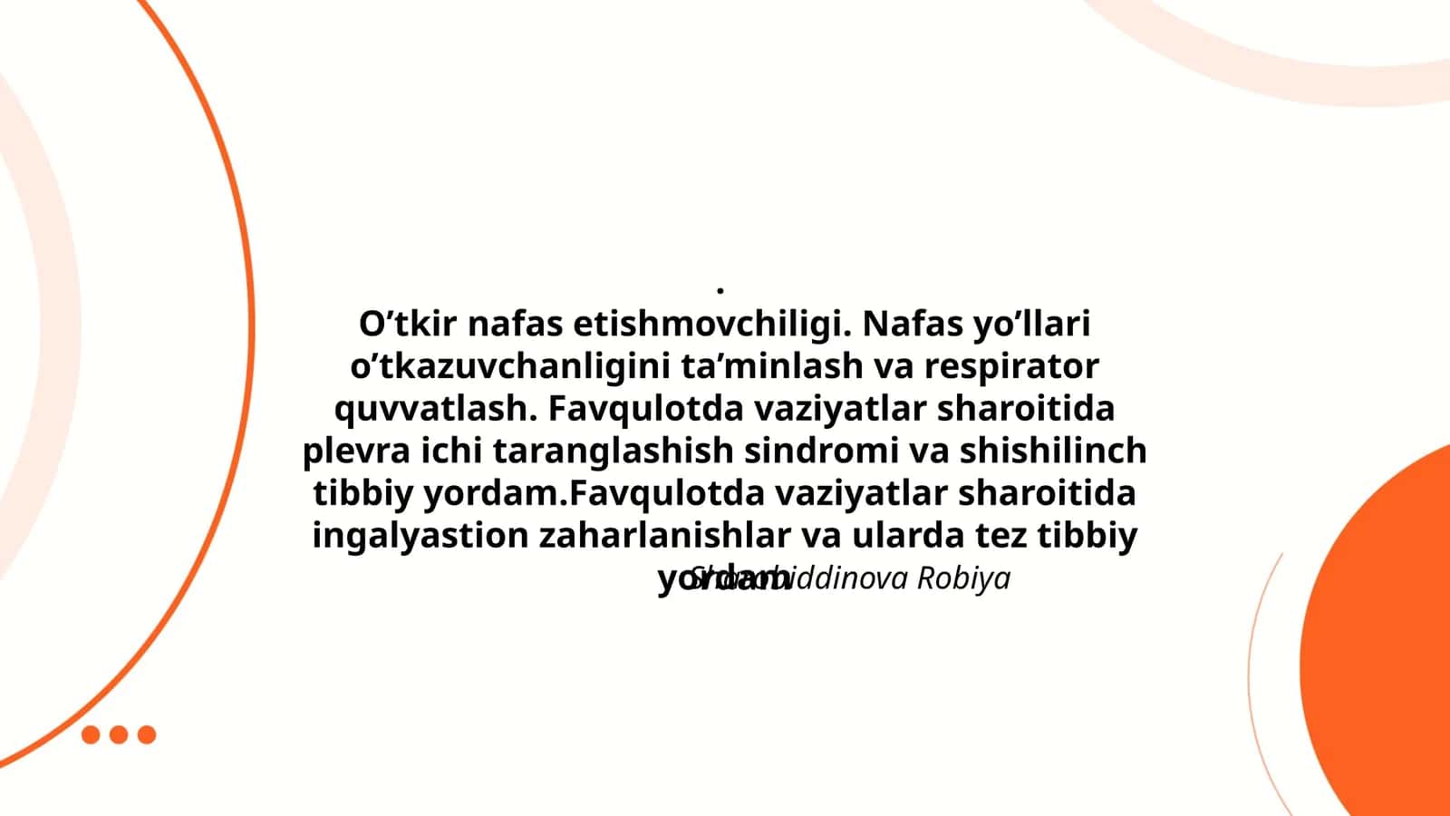 O’tkir nafas etishmovchiligi 1