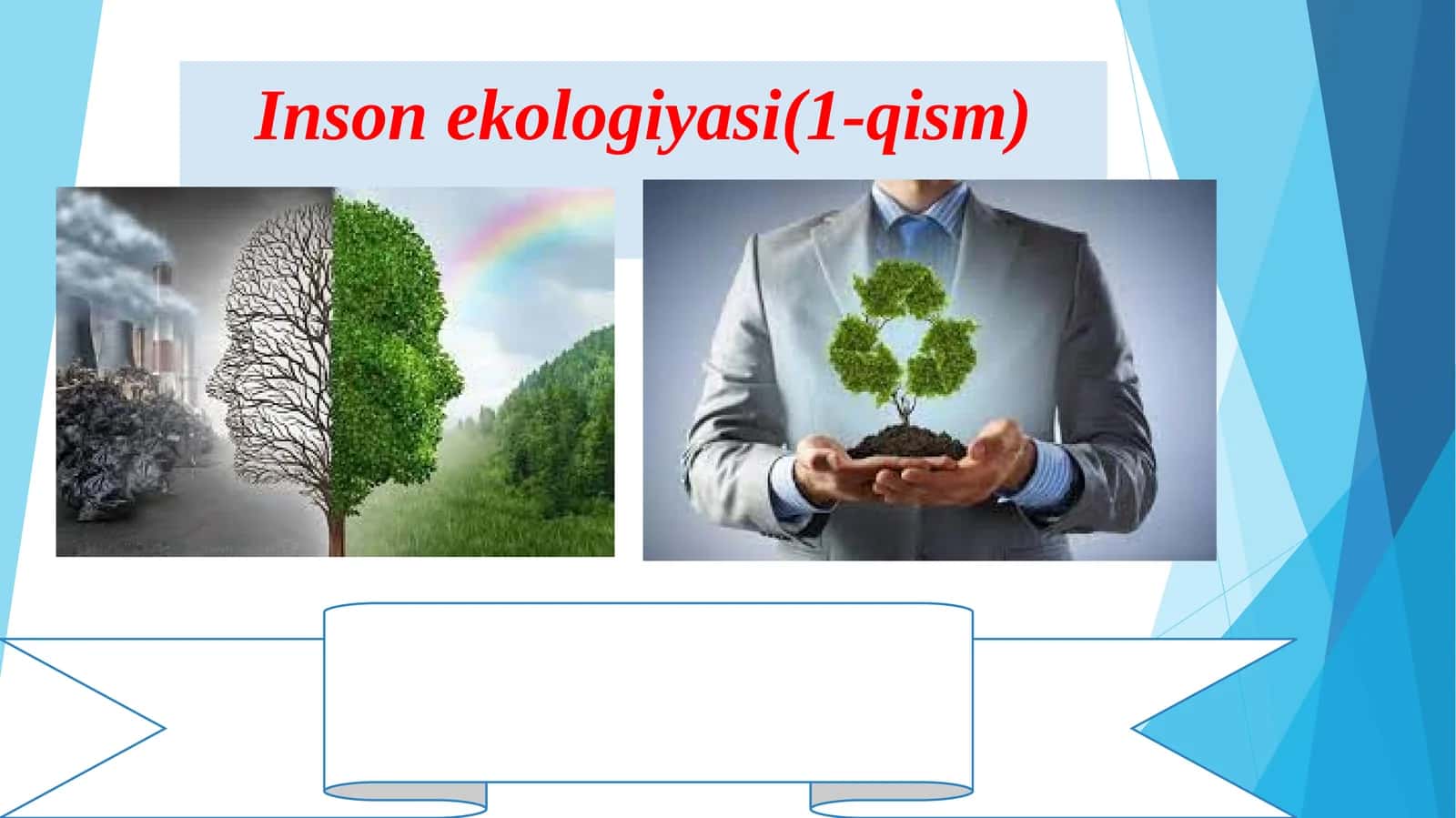 Inson ekologiyasi(1-qism) 1