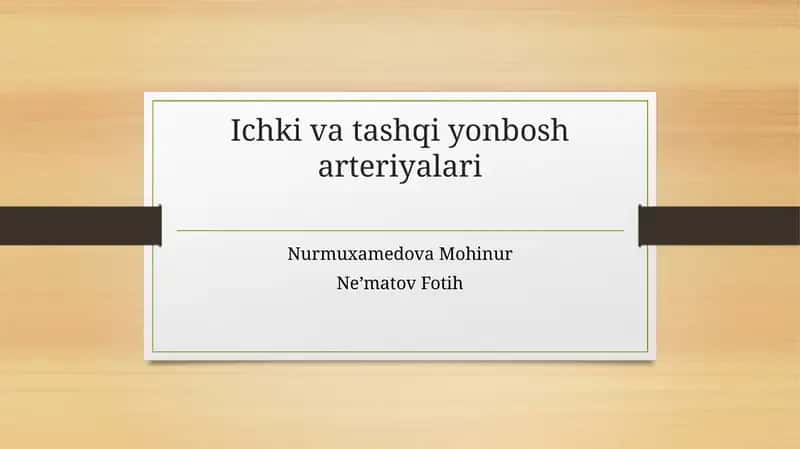 Ichkivatashqiyonbosharteriyalari 1