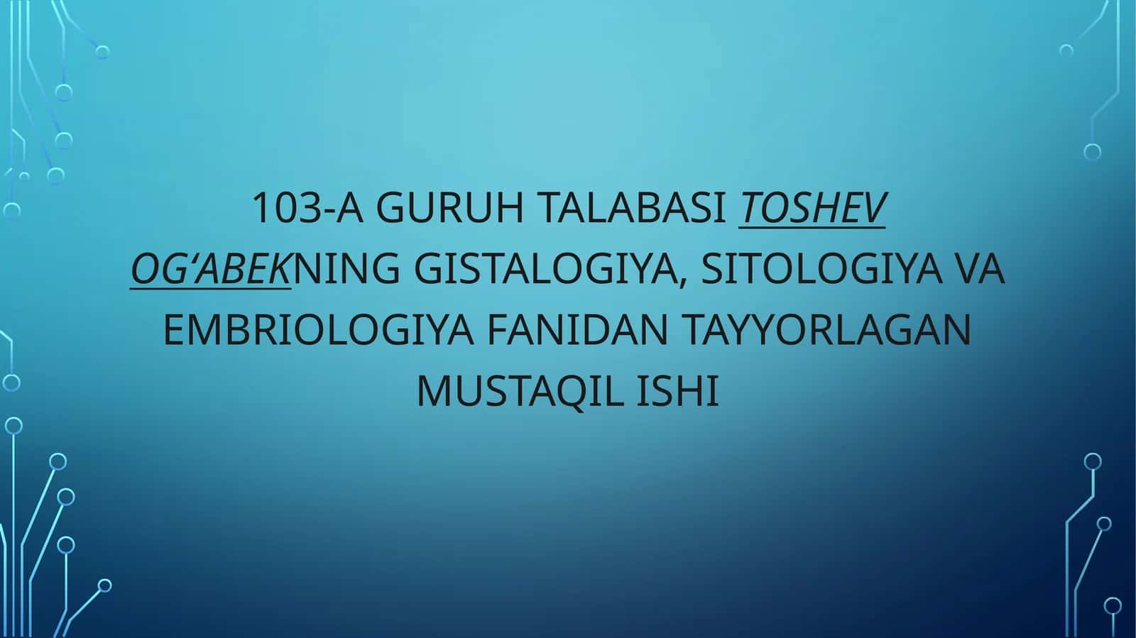 Gipotalamus neyrosekretsiyasining strukturaviya soslari .Endokrinva nerv tizimining aloqasi.Endokrinvaimmuntizimining o’zaro aloqasi 1