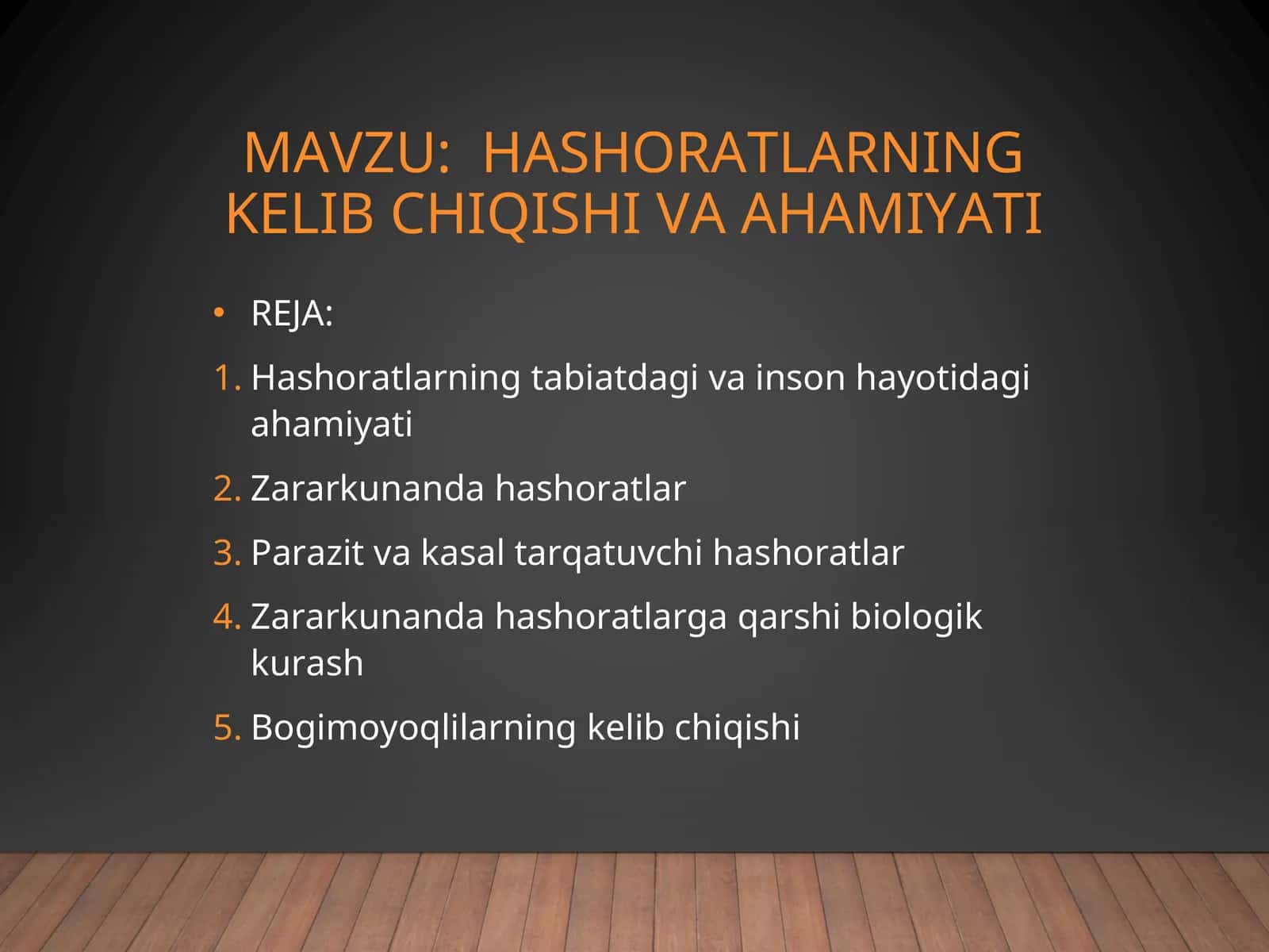 HASHORATLARNING KELIB CHIQISHI VA AHAMIYATI 1
