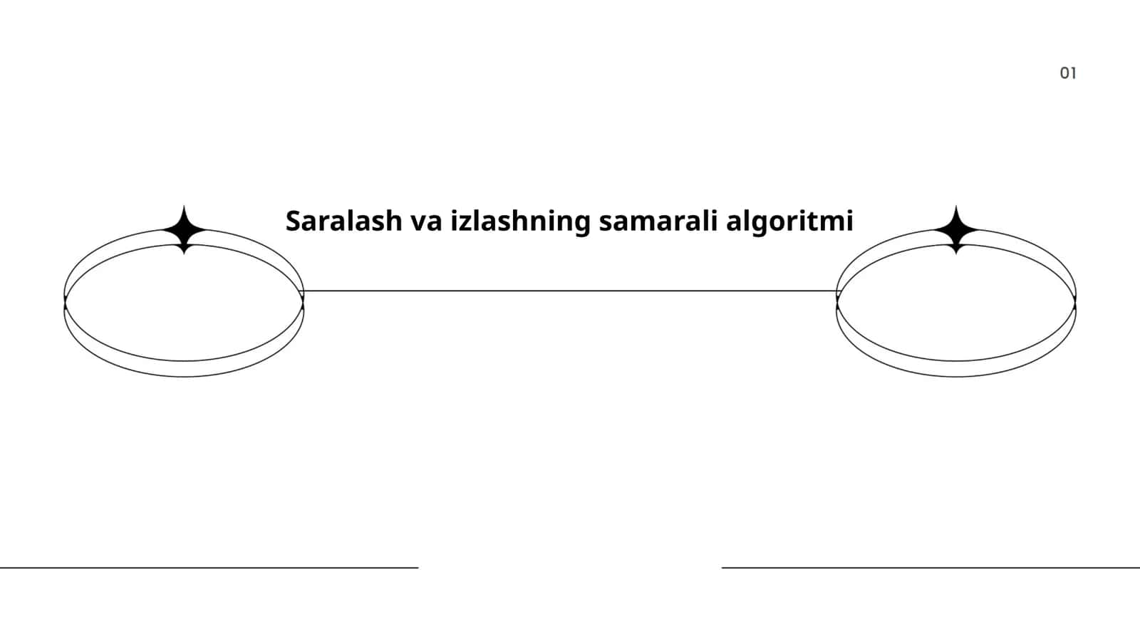 Saralash va izlashning samarali algoritmi 1