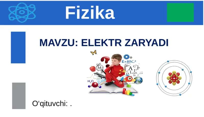 ELEKTR ZARYADI 1