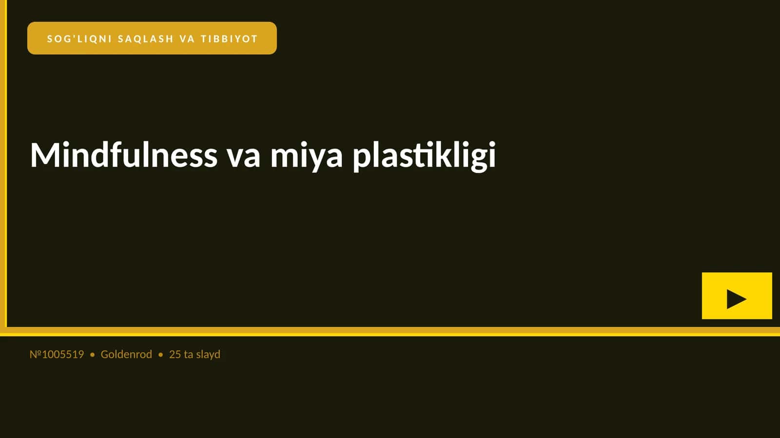 Mindfulness va miya plastikligi 1