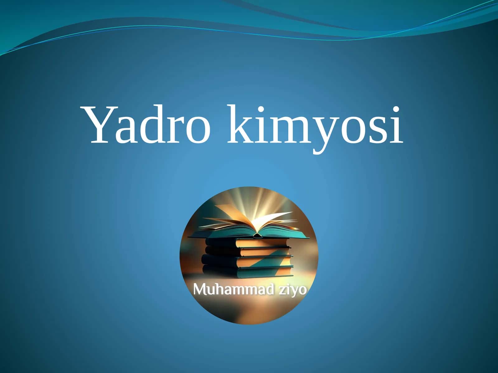 Yadro kimyosi 1