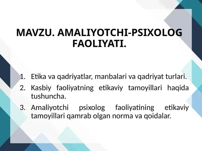 Amaliyotchi-Psixolog Faoliyati 1