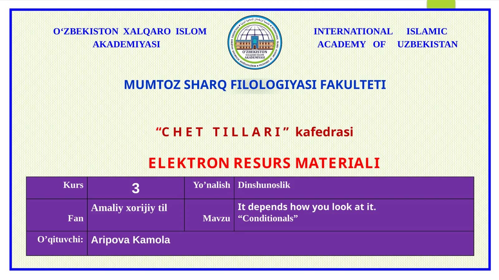 ELEKTRON RESURS MATERIALI 1