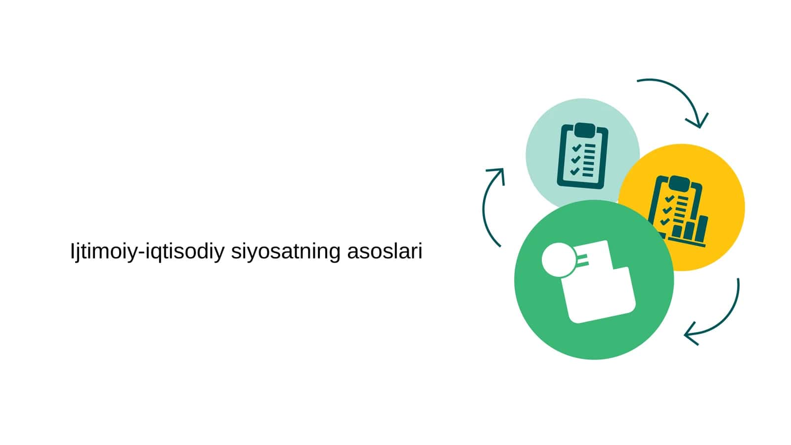 Ijtimoiy-iqtisodiy siyosatning asoslari 1