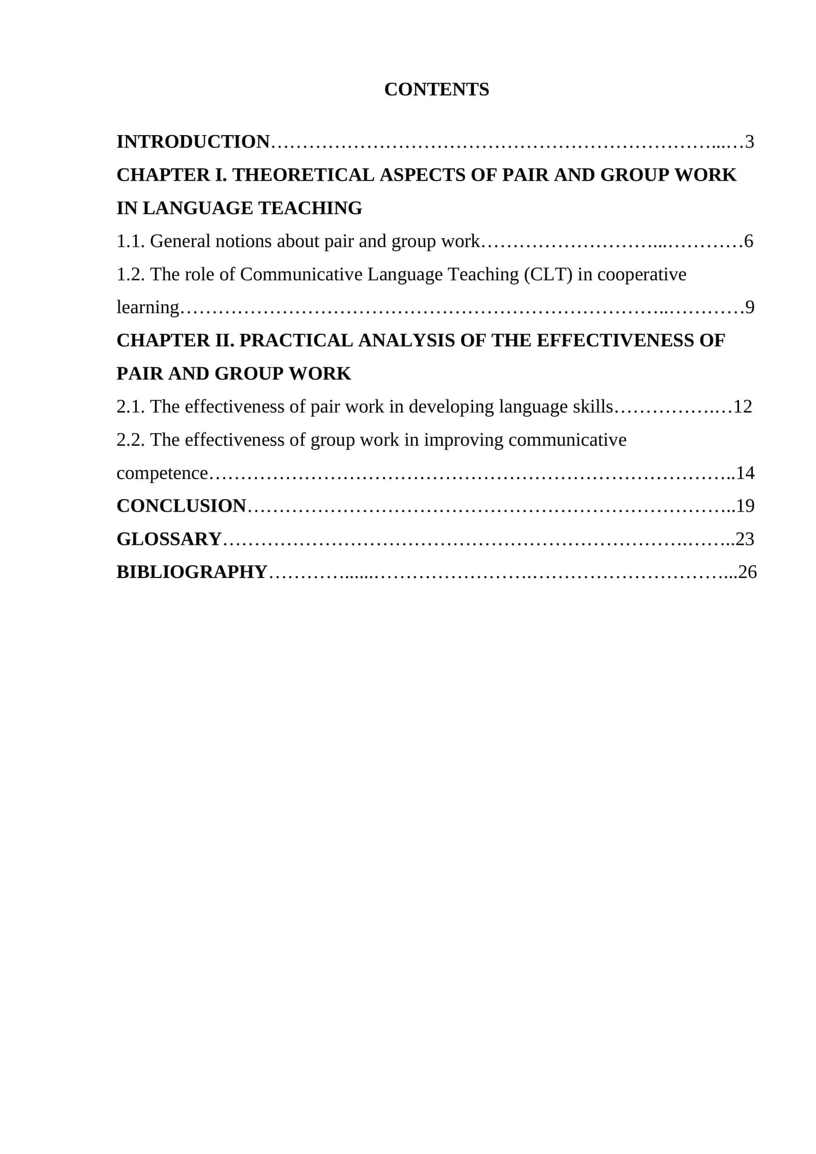 Theoretical aspects of pair and group work in language teaching 1