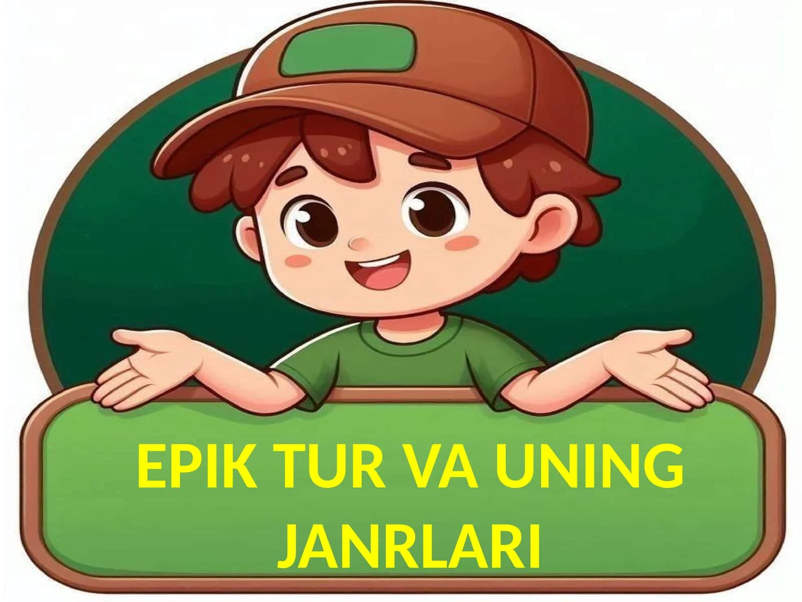 EPIK TUR VA UNING JANRLARI 1