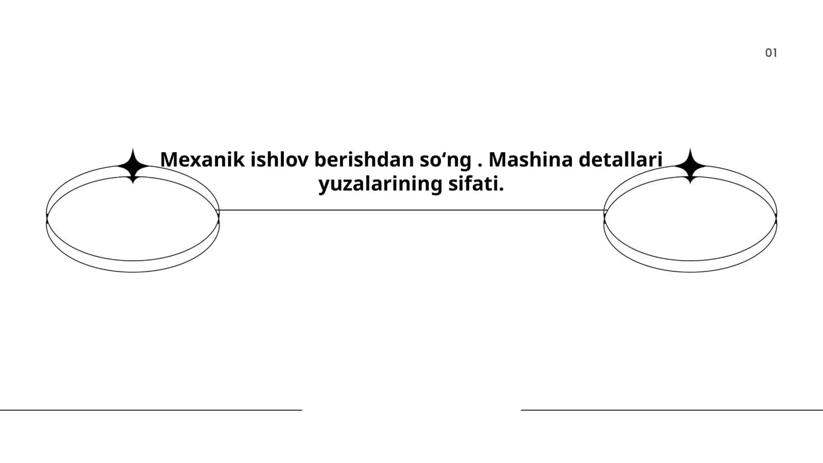 Mexanik ishlov berishdan soʻng. Mashina detallari yuzalarining sifati 1