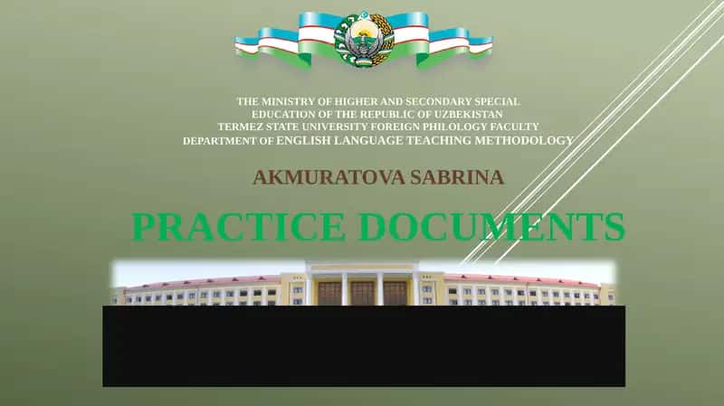 Practice Documents 1