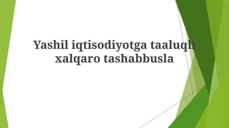 Xalqaro iqlim fondi va Global Ekologik Fond 1
