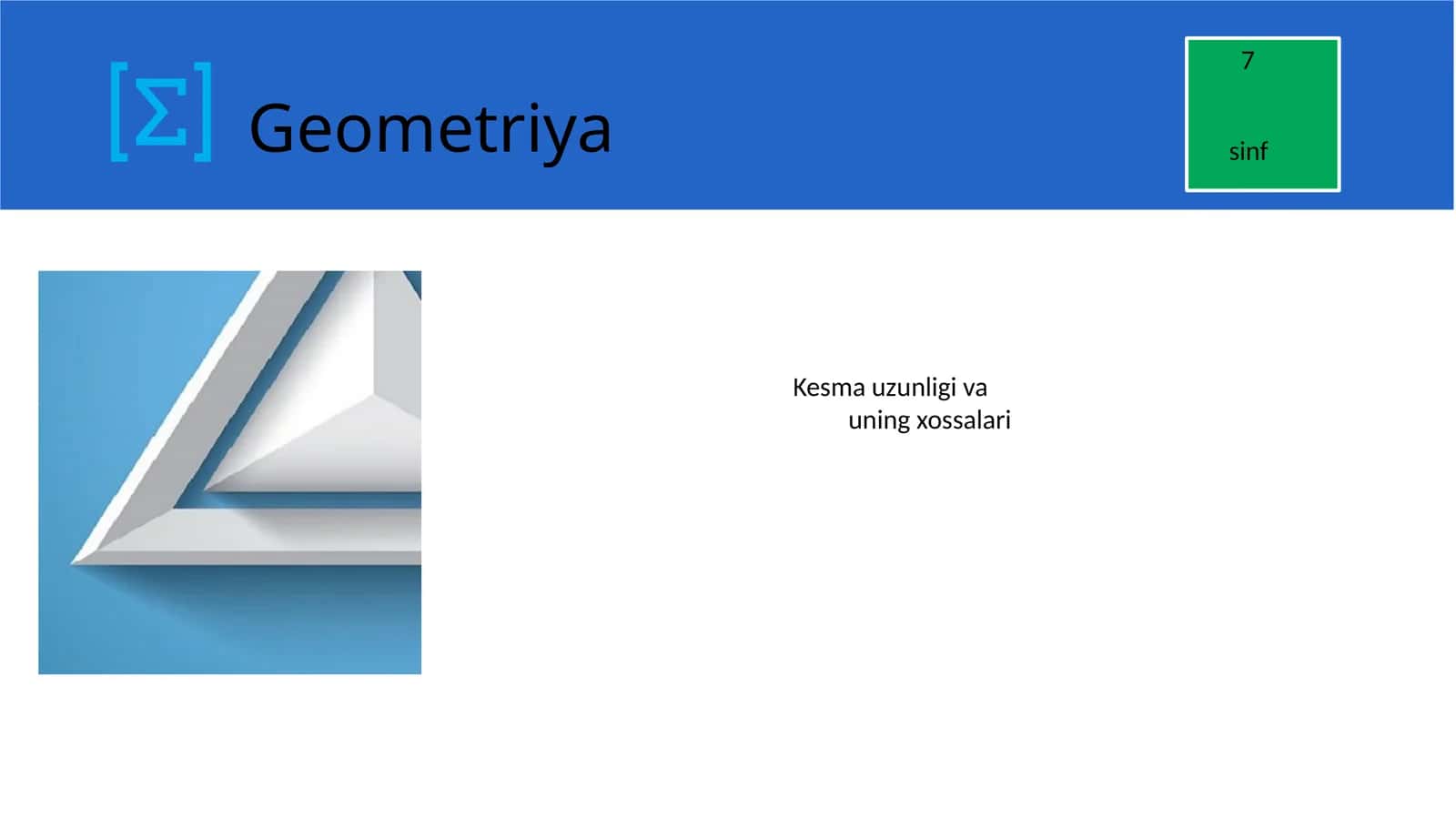 Geometriya 1