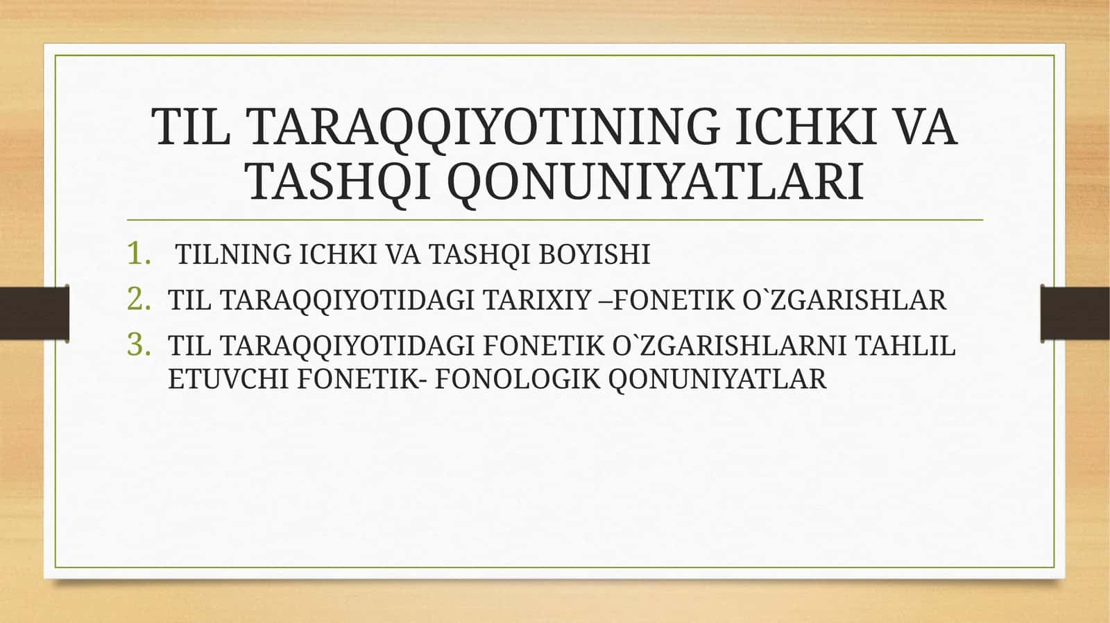 TIL TARAQQIYOTINING ICHKI VA TASHQI QONUNIYATLARI 1