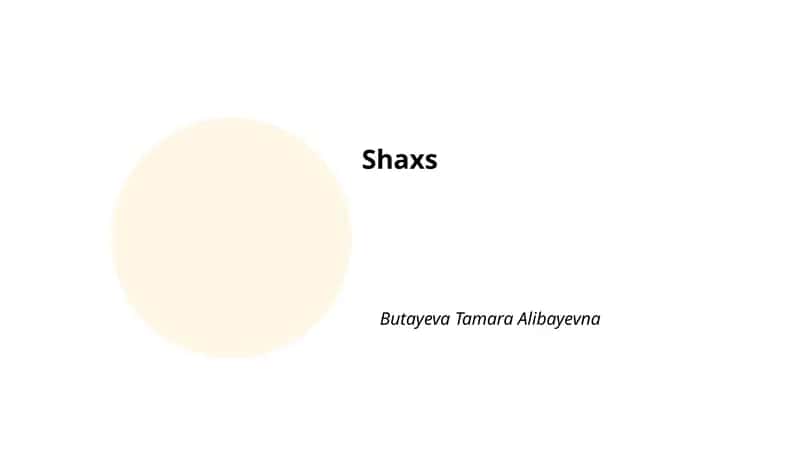 Shaxsning shaxsiyati va xarakteri 1