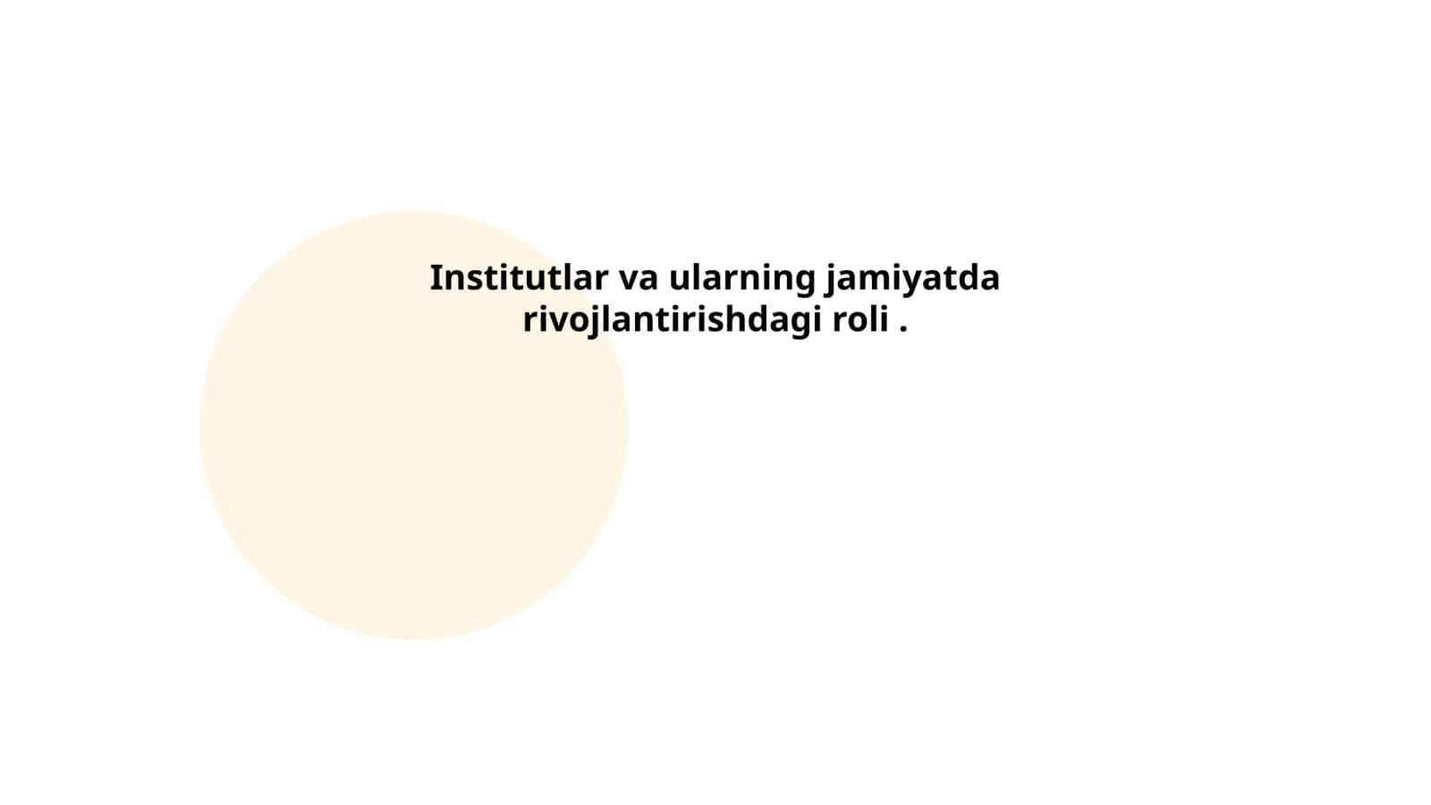 Mahalliy institutlar va ularning jamiyatni rivojlantirishdagi roli 1