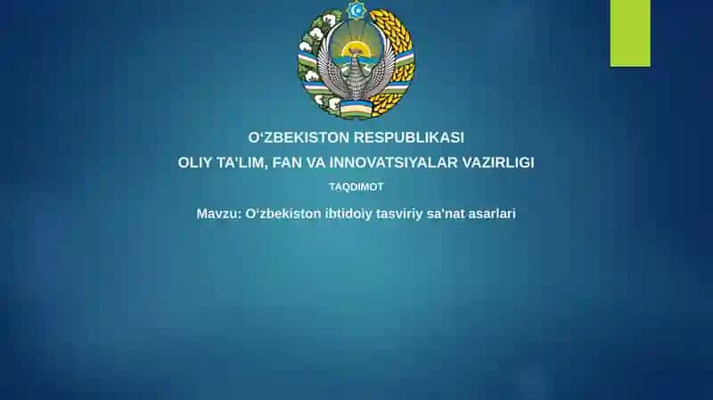 Oʻzbekistonning ibtidoiy tasviriy san'ati