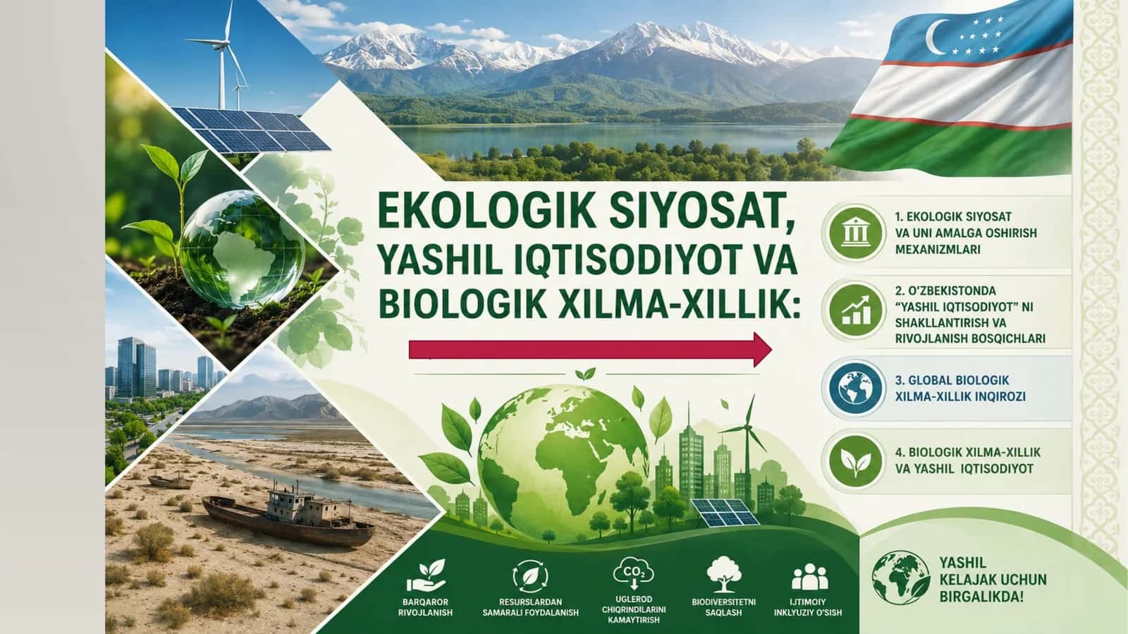 Ekologik siyosat va uni amalga oshirish mexanizmlari 1