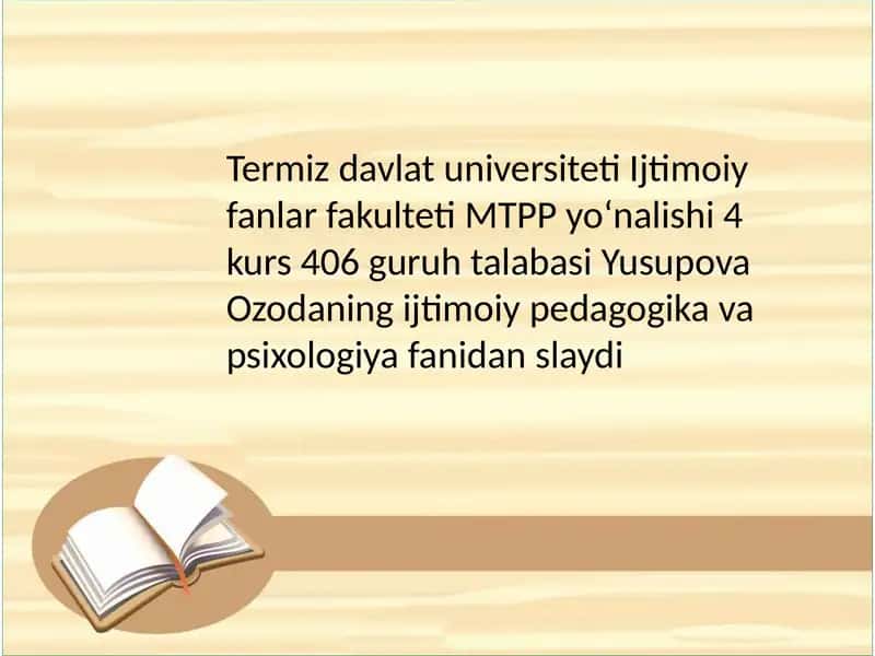 Pedagogika va Psixologiya Fanlari 1