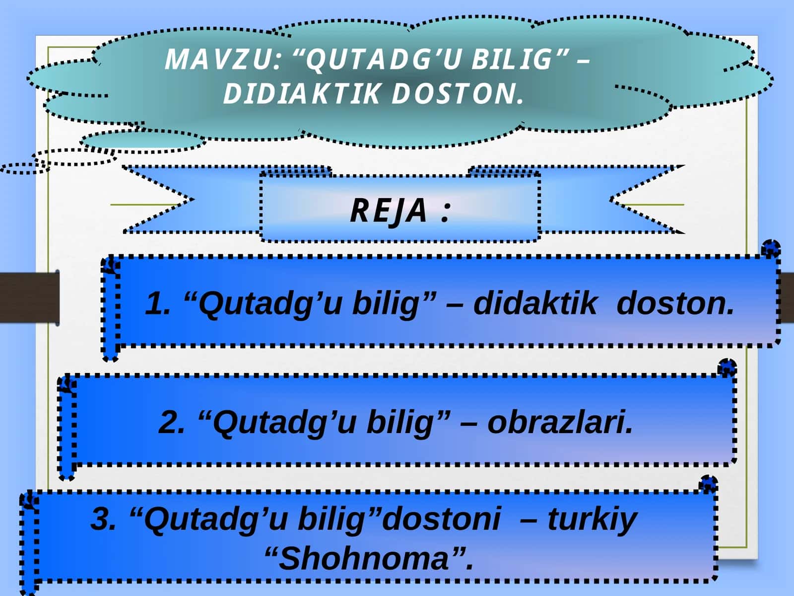 Qutadg’u bilig 1
