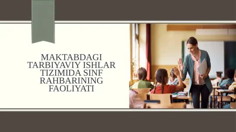 Sinfrahbarining faoliyati 1